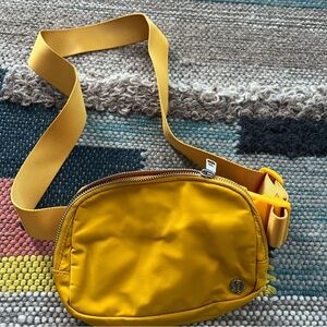 Lululemon Yellow Crossbody Bag